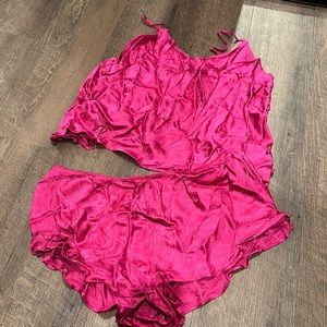 Victoria’s Secret - Hot Pink Lingerie Set - Size XL - NWT